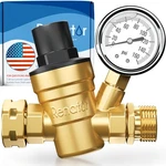 Renator Rv Water Pressure Regulator Brass Leadfree Adjustable W/gauge & Filter. Fixed Price $38.64.