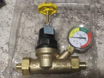 Apollo 3/4" Bronze Double Union Pex Barb Water Pressure Regulator With Gauge. Fixed Price $47.99.