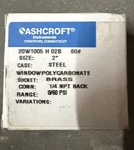 Ashcroft 20-W-1005-H-02B-60 20W1005H02B60 (new In Box) 2" 1/4" Npt Back Psi. Fixed Price $30.00.