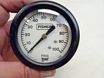 Fisher Psig 0-100 Pressure Gauge Marshall Town Analog 91723 U.s.a.. Fixed Price $12.50.
