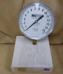 Weiss 4CTS Pressure Gauge 0-15 Psi 1/4" Npt New. Fixed Price $5.50.