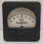 Vintage Simpson M-10485-1 Dc 0-600 Amperes Panel Meter New Old Stock T1034A. Fixed Price $24.95.