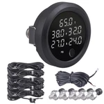 2" Air Suspension Pressure Gauge 0-220 Psi W/5 Sensors Ride White. Fixed Price $134.99.