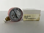 Goss MA-80-16 Gauge 1-1/2" Contents 0-FULL Used With: EA-1G Acetylene Regulator. Fixed Price $32.95.