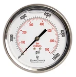 Oil Filled Pressure Gauge, Case, 1/4" Npt, Center Back Mount, 0-10,000PSI. Fixed Price $41.55.