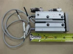 Smc MGPL12-50 Guided Linear Pneumatic Cylinder Air Quick Flow Regulators. Fixed Price $144.99.