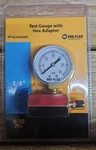 Pro-flex PFTG-H3430C 3/4" 0-30 Psi Test Gauge With Hex Adapter New. Fixed Price $12.95.