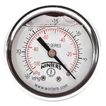 Winters PFQ2478-DRY-2FF Panel-mount Vacuum Gauge, 30 To Psi, Dial, 1/4. Fixed Price $12.39.