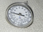 Blue Ribbon BR3A-2-TI, 3" Bimetal Thermometer 1/2"NPT 0/250 F&c Adj 2.5" Stem. Fixed Price $144.95.