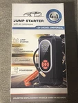 Car Jump Starter With Air Compressor 4 In 1 Multi Task Device. Fixed Price $33.95.