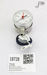 18728 Millipore Pressure Gauge, 0-160 Psi, 1/4" Fitting, 23-0003-001 01-0122-E. Fixed Price $45.00.
