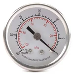Commercial Pressure Gauge, To 60 Psi, 2 In Dial, 1/4 Npt, Center Back. Fixed Price $18.95.