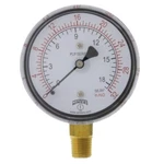 Winters PLP301 Series Steel Low Pressure Gauge 0-32" Wc. Fixed Price $39.00.