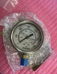 Liquid Filled Pressure Gauge 0-300PSI 2.5 Sevb 1/4" Npt Marsh J7678P MA6. Fixed Price $25.00.