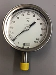 Weksler Pressure Gauge GR2-15A-3S 60 Psig 4-1/2" Face Dia. (B315). Fixed Price $70.00.