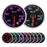 Bezel Oil Pressure Gauge Kit 0-100PSI Black Indash Brushless Series 2-1/16''. Fixed Price $85.81.