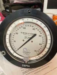 C3D Accu-drive Precision Gauge 0-70M/0-230FT Of Seawater, 25545-23-HDD. Fixed Price $450.00.