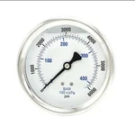 Pic Gauges 202L-404S Industrial Pressure Gauge, To 6,000 Psi, Dial, 1/4. Fixed Price $19.25.