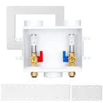 Seckwhale Premium Washing Machine Outlet Box, With Stainless Steel Water Hamm.... Fixed Price $48.38.