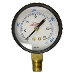 Pressure Dial Gauge, Brass, 1/4" Npt (1193). Fixed Price $25.99.