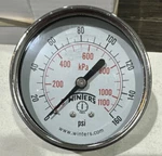 Lot Of New Winters PEM1440 2.5 Npt Bck 0-160PSI/KPA Dual Scale Gauge. Fixed Price $12.95.