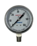 Hypro Series Psi Dry Gauge 2-1/2" Diameter, 1/4" Mpt Lower Mount ASG60. Fixed Price $33.40.