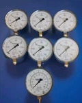 Lot Of 7 Fire Sprinkler Pressure Gauges 300 Psi Wika 111.10SP & Viking 4" 1/4.... Fixed Price $49.00.