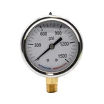 Oil Filled Pressure Gauge Psi 2-1/2" Dial 1/4" Npt Bottom Mount G7022-1500. Fixed Price $15.73.