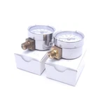 Lot Of 2 Mcdaniel Controls Pressure Gauges, 0-100 Psi, 1/8" Npt, Bronze/brass. Fixed Price $28.00.
