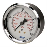 1PC Wika '9690471 Hydraulic Gauge - 160 Psi, 2 In Face Diameter, Center Bac. Fixed Price $44.65.