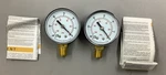 Lot Of Grainger 4FLT5B Vacuum Gauges 30 Hg Press Range, 1/4" Npt (B254). Fixed Price $20.00.