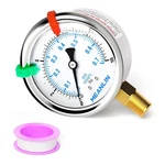 Liquid Filled Pressure Gauge Meanlin 0-10 Psi 1/4 Npt 2.5 Face Process. Fixed Price $20.99.