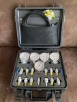 Measureman Hydraulic Pressure Test Kit 600 Bar 10000 Psi 5 Gauges 32 Pcs. Fixed Price $85.00.