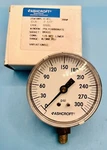 Ashcroft 25W1005 01L 300# 0/300 Psi 1/2 Dial 1/8 Npt Lower Ships Free. Fixed Price $18.99.