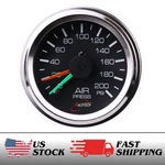 Racetech 52MM 200PSI Dual Needle Mechanical Air Suspension Pressure Gauge Black. Fixed Price $59.99.