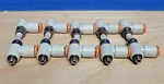 Lot Of : Smc AS1201F-U10/32-03 Flow Pneumatic Adjusters. Fixed Price $59.99.