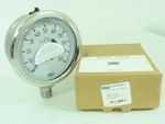 191656 New In Box; Wika 9833417 Pressure Gauge; 0-100PSI; 1/4"NPT. Fixed Price $61.46.