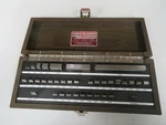Starrett Webber RS36A1 Piece, Rect., Steel, English Gage Block Set - OU82. Fixed Price $399.98.