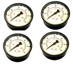 Lot Of Noshok 25-901-60 Pressure Gauge Psi/kpa 2.5" Case 1/4" Npt. Fixed Price $17.95.