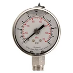 Commercial Pressure Gauge, 100 Psi, 2 In Dial, 1/4 Npt, Bottom. Fixed Price $25.19.