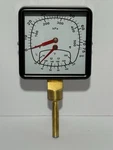 Pic Gauges Tri-sq Bottom Mount Industrial Square Dial Tridicator 75PSI. Fixed Price $40.00.