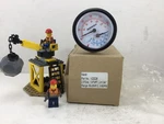 Y22026 Marsh 2.5" 60-250F/C, 0-60 Psi 1/4" Npt Gauge New Old Stock!. Fixed Price $35.00.