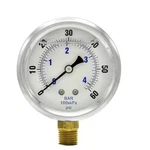 Pic Gauges PRO-201L-254D Industrial Pressure Gauge, To 60 Psi, 1/2 Dial,. Fixed Price $15.49.