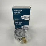 0-200 Psi Air Pressure Gauge Proflo PFPG200K 2" Face 1/4" Npt Bott Mount Pcs. Fixed Price $19.48.