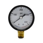 Pressure Gauge Psi 2" Diameter 1/4" Npt Bottom Mount G2012-400. Fixed Price $10.33.