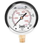Winters 2-1/2" Dial Size, Liquid Filled Industrial Pressure Gauge, Brass Inte.... Fixed Price $39.32.