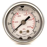 Commercial Pressure Gauge, To 3, 000 Psi, 1/2 In Dial, 1/8 Npt,. Fixed Price $18.59.