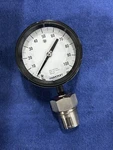 Used Ashcroft 45-1279-SS-02L-100# 0-100PSI Pressure Gauge (O2A). Fixed Price $299.99.