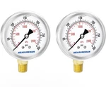 Measureman 2-1/2" Dial Size, Glycerin Filled Pressure Gauge, 0-300PSI/KPA Pack. Fixed Price $18.19.