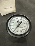 100 Psi Water Pressure Gauge 2" Dial Brass 1/4" Male Npt Well Pump Or Air Guage. Fixed Price $10.20.